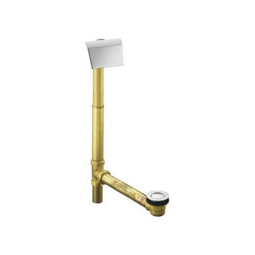 Main product image of Clearflo 1-1/2" Contoured Pop-Up Drain with Overflow (Polished Chrome), K-7147-AF-CP