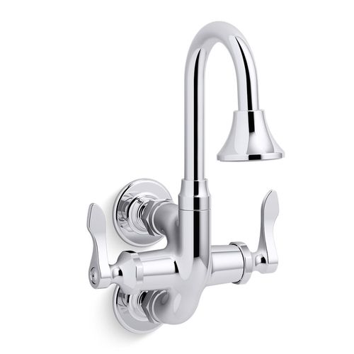 Main product image of Triton Bowe Cannock Wall-Mount Lav Faucet, 12 GPM (Polished Chrome), K-730T70-4AR-CP