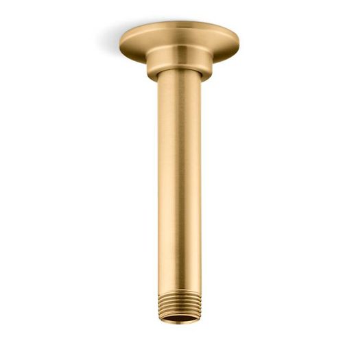 Main product image of 6" Ceiling-Mount Shower Arm and Flange (Moderne Brass), K-7394-2MB