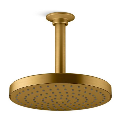 Main product image of Awaken 8" Rain Showerhead, 2.5 GPM (Moderne Brass), K-76464-Y-2MB