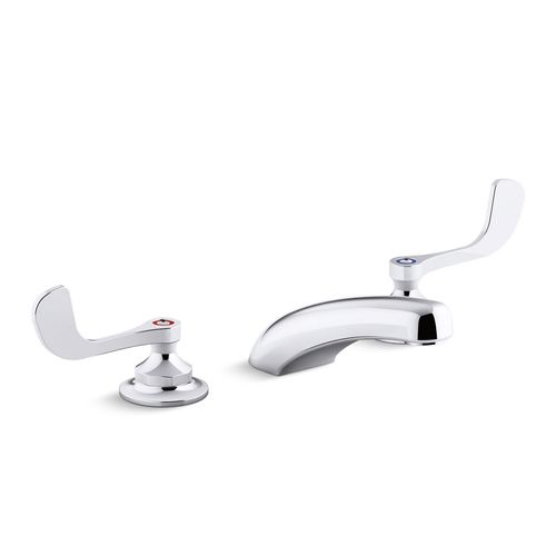 Main product image of Triton Bowe 8" Centerset Widespread Bathroom Sink Faucet with Wristblade Handles, Laminar Flow, 1.0 GPM, K-800T20-5AKL-CP