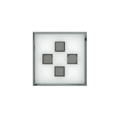 K8034CP Kohler K8034CP WaterTile Ambient Rain Overhead Showering Panel Polished Chrome