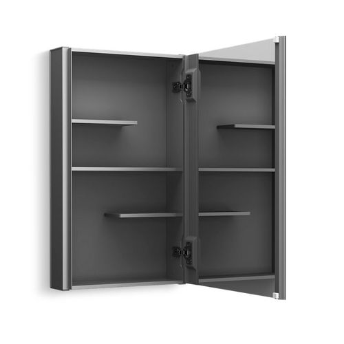 Main product image of Maxstow 15" W x 24" H Single-Door Medicine Cabinet with Mirrored Door, K-81144-DA1