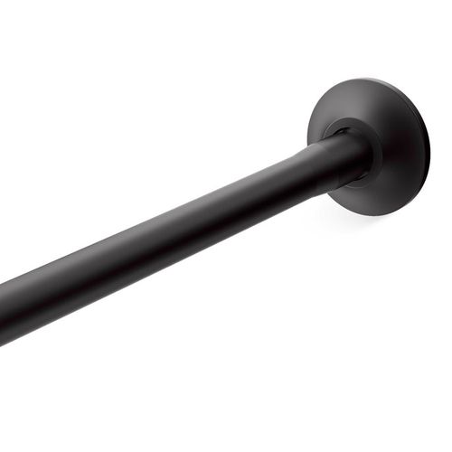 Main product image of Expanse Curved Adjustable Shower Rod (Matte Black), K-9350-BL