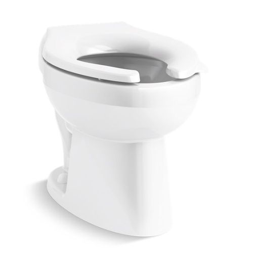 Main product image of Wellcomme Ultra Floor-Mount Rear Spud Flushometer Bowl (White), K-96054-0