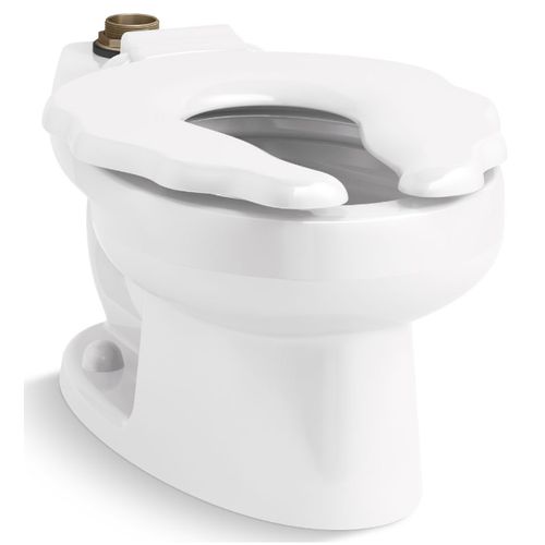 Main product image of Primary Floor-Mount Antimicrobial Flushometer Bowl (White), K-96064-SS-0
