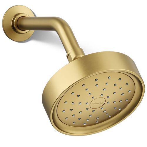 Main product image of Purist Single-Function Showerhead, 2.5 GPM (Moderne Brass)