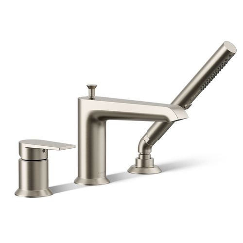 Main product image of Hint Deck Mount Tub Filler Trim w/ Handshower (Brushed Nickel)