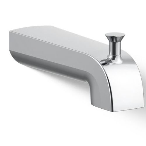 Main product image of Pitch Wall Mount Tub Spout with Diverter (Polished Chrome), K-97089-CP