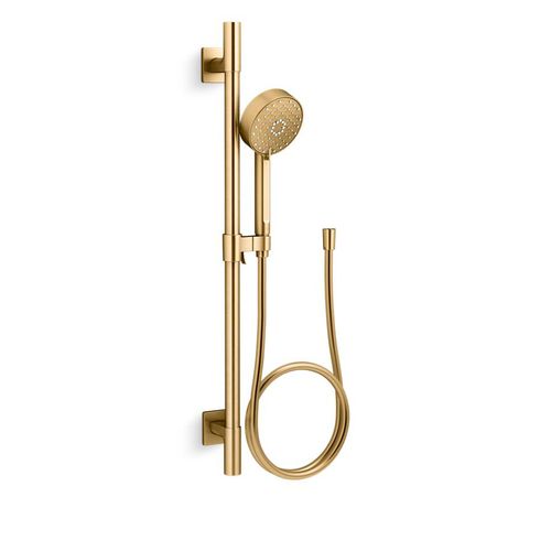 Main product image of Awaken G110 Deluxe Multi-Function Hand Shower Kit,1.75 GPM (Moderne Brass), K-99242-G-2MB