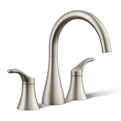 Main product image of Simplice Two Handle Deck Mount Bathroom Faucet, Trim Only (Brushed Nickel), K-T26426-4-BN