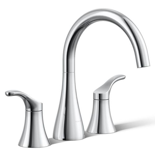 Main product image of Simplice Two Handle Deck Mount Bathroom Faucet, Trim Only (Polished Chrome), K-T26426-4-CP