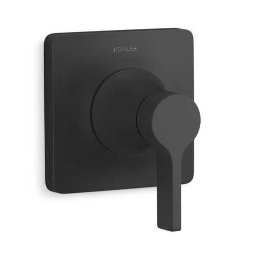 Main product image of Venza MasterShower Transfer Valve Trim with Lever Handle (Matte Black)