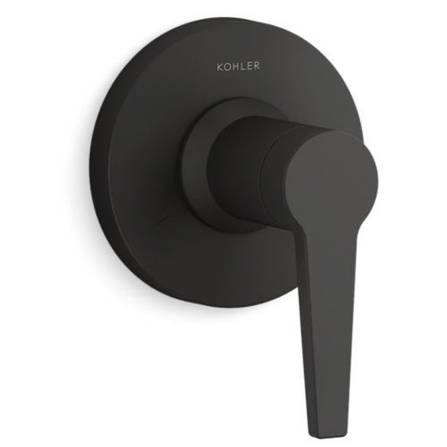 Main product image of Pitch MasterShower Transfer Valve Trim with Lever Handle (Matte Black)