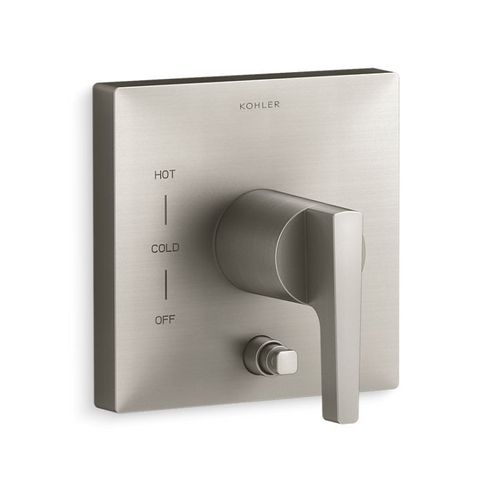 Main product image of Honesty Rite-Temp Valve Trim with Push-Button Diverter (Brushed Nickel)