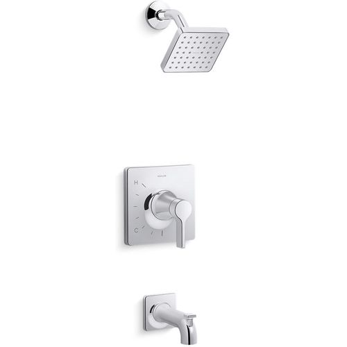 Main product image of Venza Rite-Temp Bath and Shower Trim Kit, 1.75 GPM (Polished Chrome)