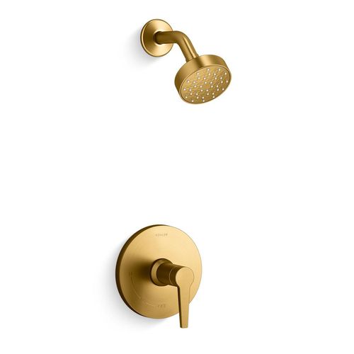 Main product image of Pitch Rite-Temp Shower Trim Kit, 2.5 GPM (Moderne Brass)
