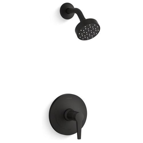 Main product image of Pitch Rite-Temp Shower Trim Kit, 2.5 GPM (Matte Black)
