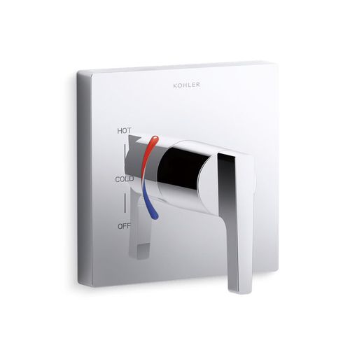 Main product image of Honesty Rite-Temp Valve Trim with Red/Blue Indexing (Polished Chrome)