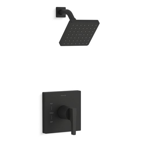 Main product image of Honesty Rite-Temp Shower Trim Kit, 2.5 GPM (Matte Black)