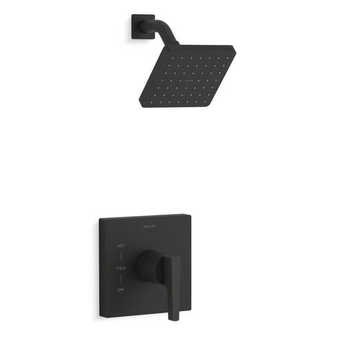 Main product image of Honesty Rite-Temp Shower Trim Kit, 1.75 GPM (Matte Black)
