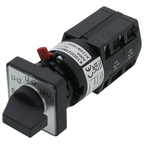 Main product image of Harmony K Cam Voltmeter Switch, 16mm/22mm, 4 Steps + Position 0 (10A, 45 Deg)