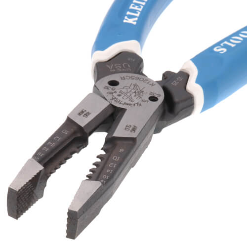 Main product image of Klein-Kurve Heavy-Duty Wire Stripper/Crimper/Multi-Tool 8-20 AWG