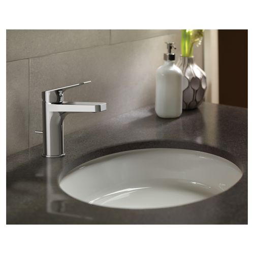 Main product image of TL363SD12R#CP Oberon S Single Handle 1.2 GPM High Efficiency Bathroom Sink Faucet (Polished Chrome)