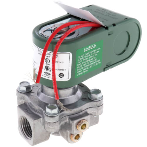 Main product image of 1/2" 2 Way Normally Closed Low Pressure Gas Shutoff Valve, 120V (350,000 BTU)