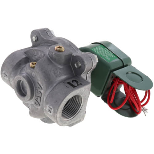 Main product image of 1" Threaded 2-Way Normally Closed Low Pressure Direct Acting Gas Shutoff Valve (110/120V)