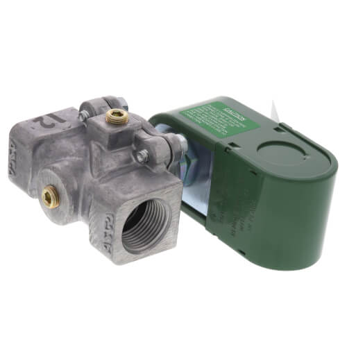 Main product image of 3/4" Threaded 2-Way Normally Closed High Pressure Direct Acting Gas Shutoff Valve (110/120V)