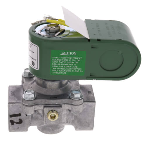 Main product image of 3/4" Threaded 2-Way Normally Closed High Pressure Direct Acting Gas Shutoff Valve (110/120V)