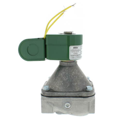 Main product image of 1" Threaded Normally Closed 2-Way High Pressure Pilot Operated Gas Shutoff Valve (120V)