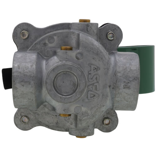 Main product image of 1" Threaded Normally Closed 2-Way High Pressure Pilot Operated Gas Shutoff Valve (120V)