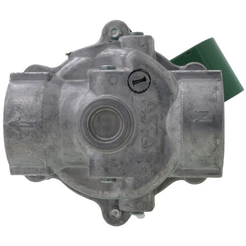 Main product image of 1-1/2" Threaded Normally Closed 2-Way High Pressure Pilot Operated Gas Shutoff Valve (120V)