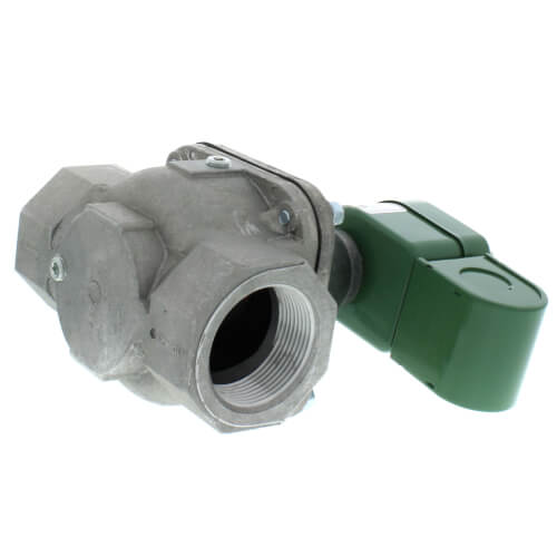 Main product image of 1-1/2" Threaded 2-Way Normally Closed Medium Pressure Direct Acting Gas Shutoff Valve (120v)