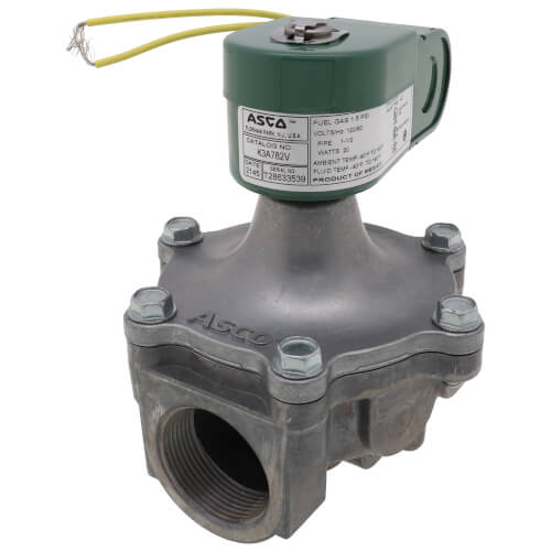 Main product image of 1-1/2" Normally Closed, 2-Way Solenoid Valve (120V)