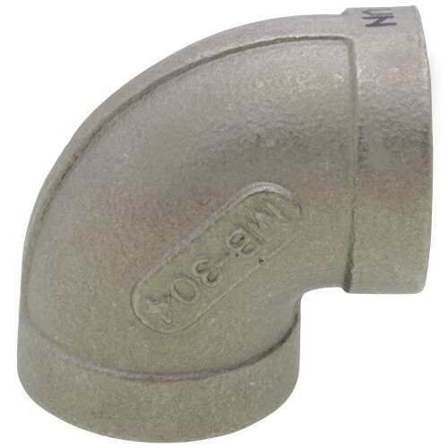 Main product image of T304 3/8" Stainless Steel 90° Elbow