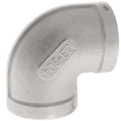 Main product image of T304 3/4" Stainless Steel 90° Elbow