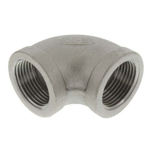 Main product image of T304 1" Stainless Steel 90° Elbow
