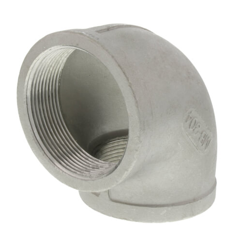 Main product image of T304 2" Stainless Steel 90° Elbow