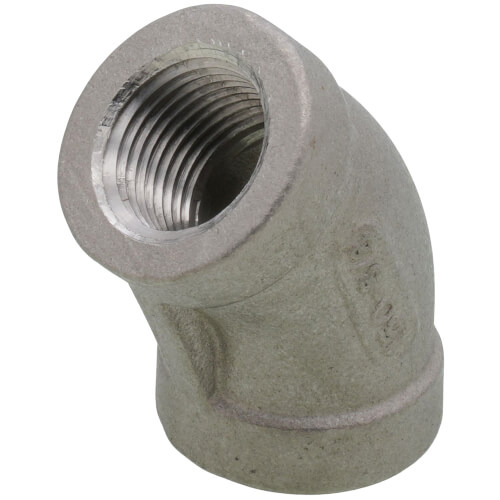 Main product image of T304 3/8" Stainless Steel 45° Elbow