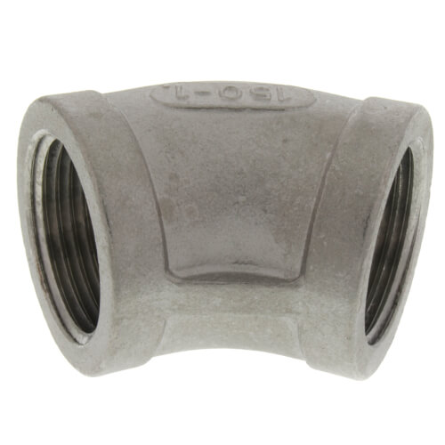 Main product image of T304 1" Stainless Steel 45° Elbow
