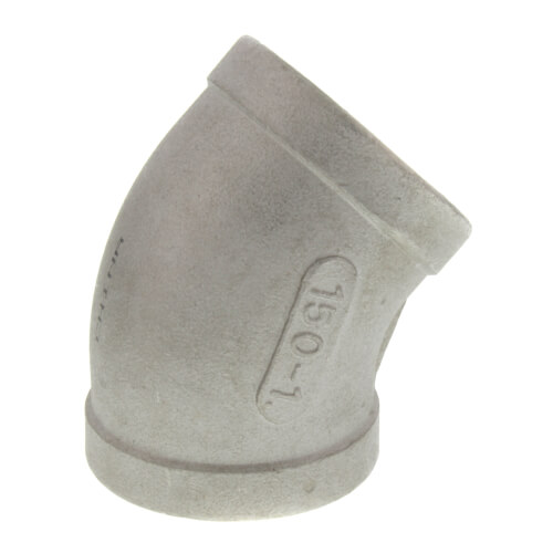 Main product image of T304 1" Stainless Steel 45° Elbow