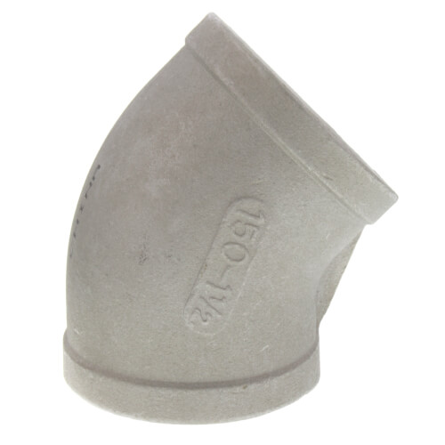 Main product image of T304 1-1/2" Stainless Steel 45° Elbow