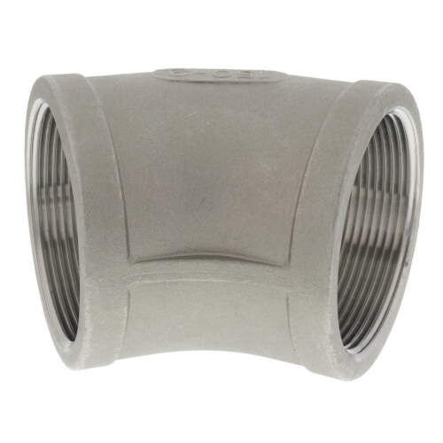 Main product image of T304 2" Stainless Steel 45° Elbow