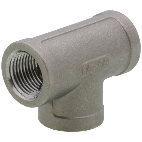 Main product image of T304 3/8" Stainless Steel Tee