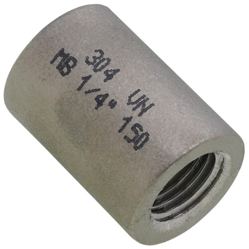 T304 1/4" Stainless Steel Coupling