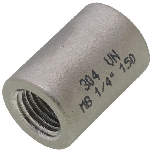 T304 1/4" Stainless Steel Coupling