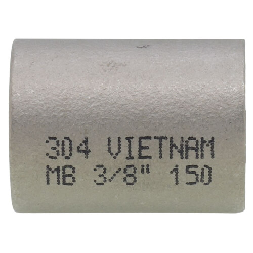 Main product image of T304 3/8" Stainless Steel Coupling
